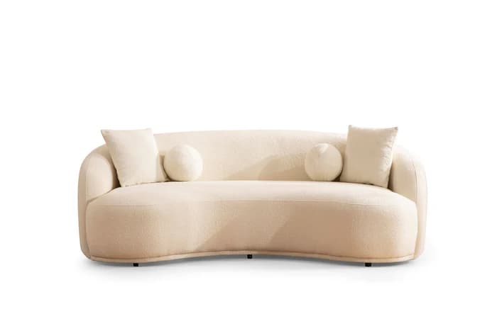 Bonita Ivory Boucle Sofa  | image 6