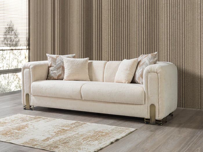 Brenda Ivory Boucle Sofa 93" & Loveseat 71"  | image 2