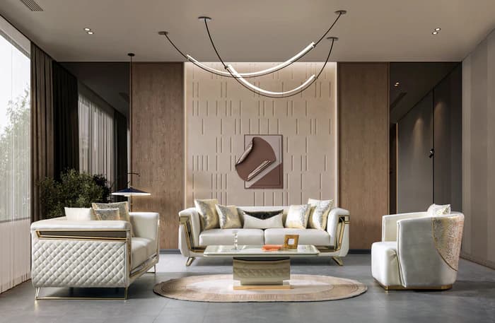 Anica Ivory Velvet Chair  | image 5