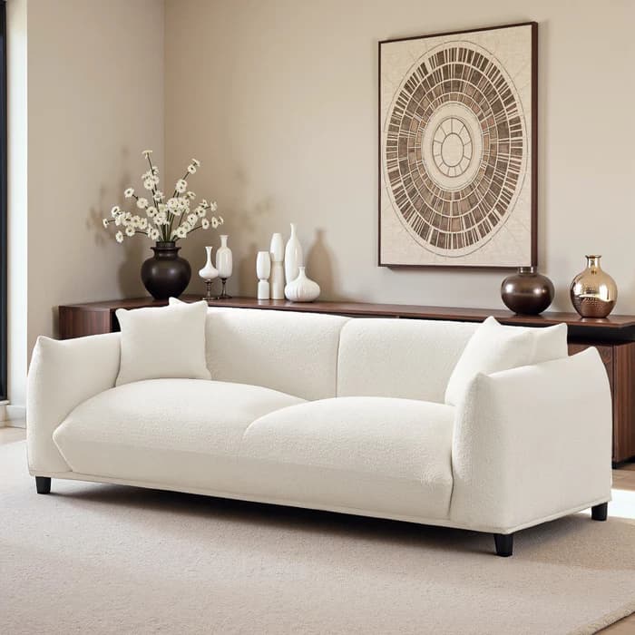  Marshall Cream Boucle Sofa  | image 2
