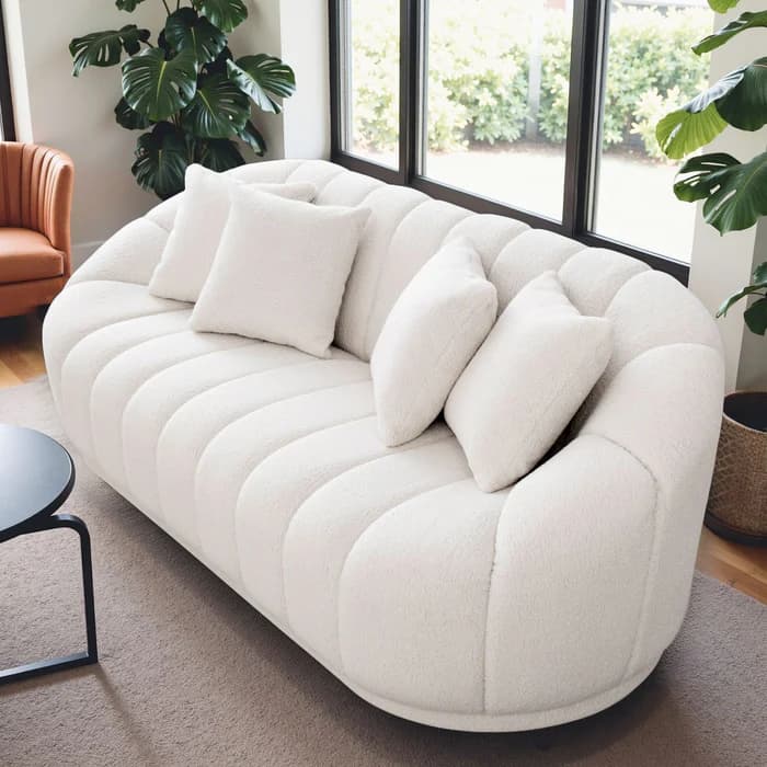 Fairfield Cream Boucle Sofa  | image 4