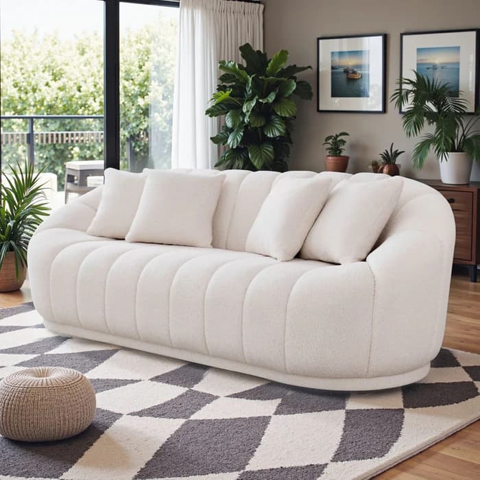 Fairfield Cream Boucle Sofa  | image 5