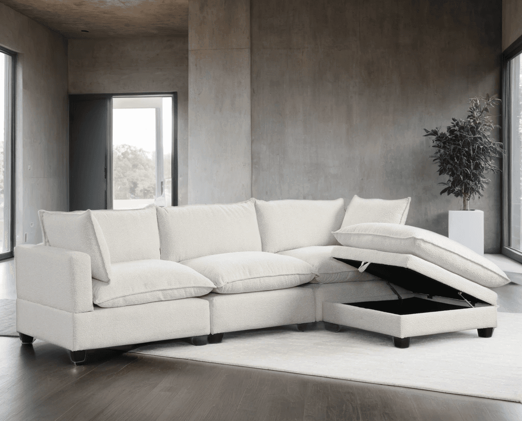 Cloud2 Sand Linen Modular Sectional  | image 2