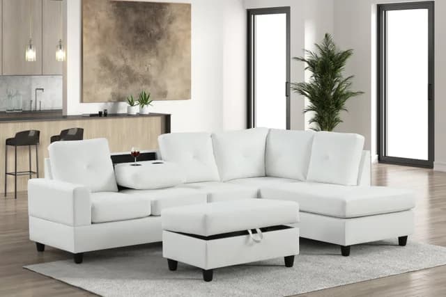 Rocket PU Reversible Sectional | image 2