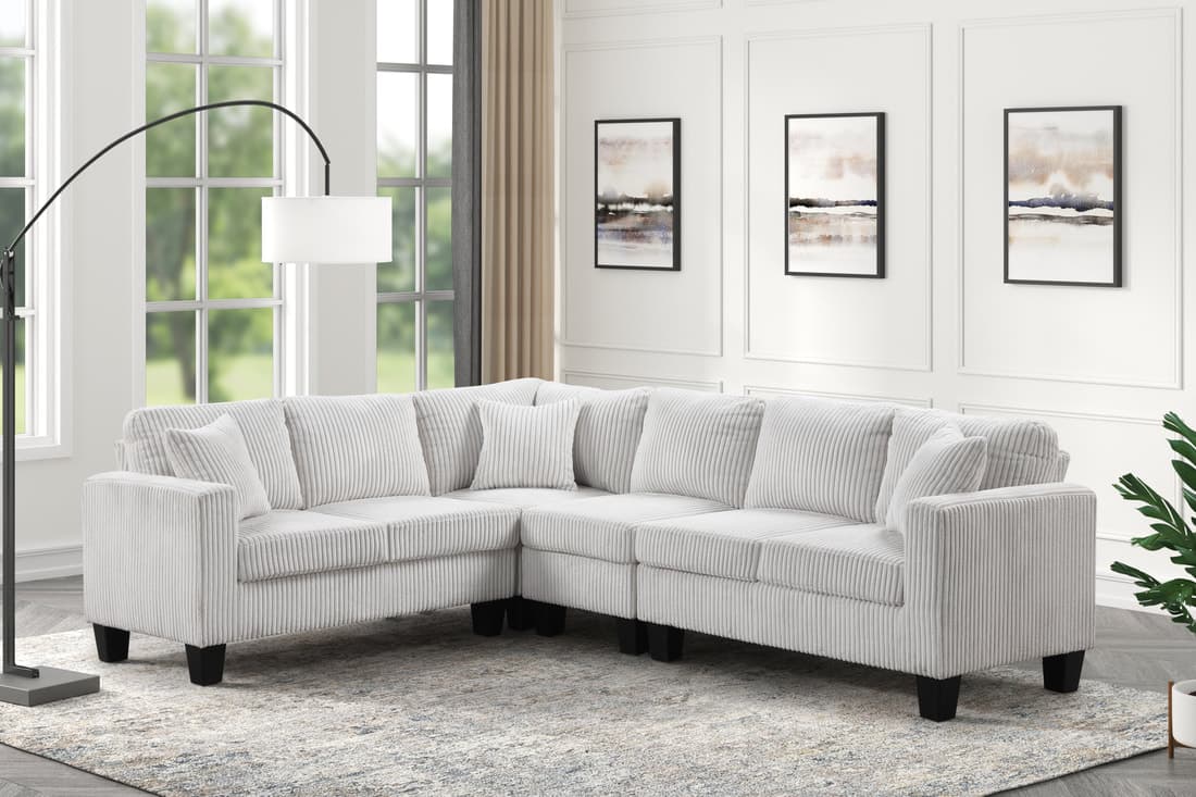 Logan - Reversible Sectional (Cord Fabric) | image 2