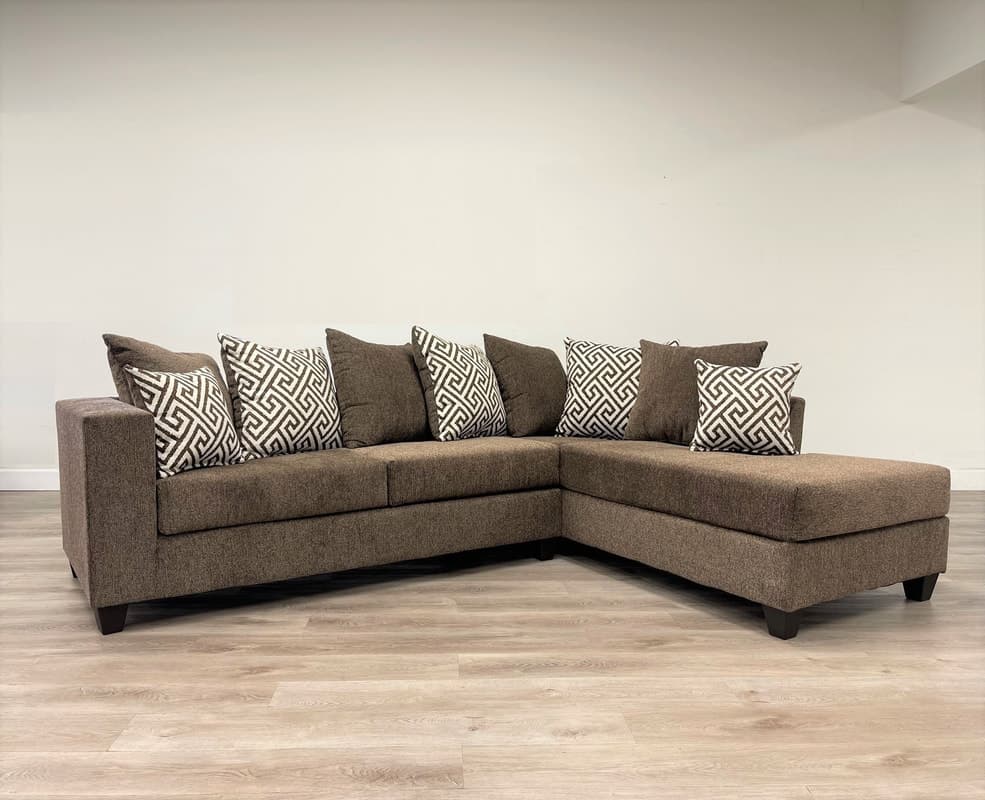 110 - Mocha Sectional | image 1