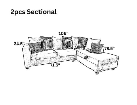 S305 Graphite Sectional | image 2