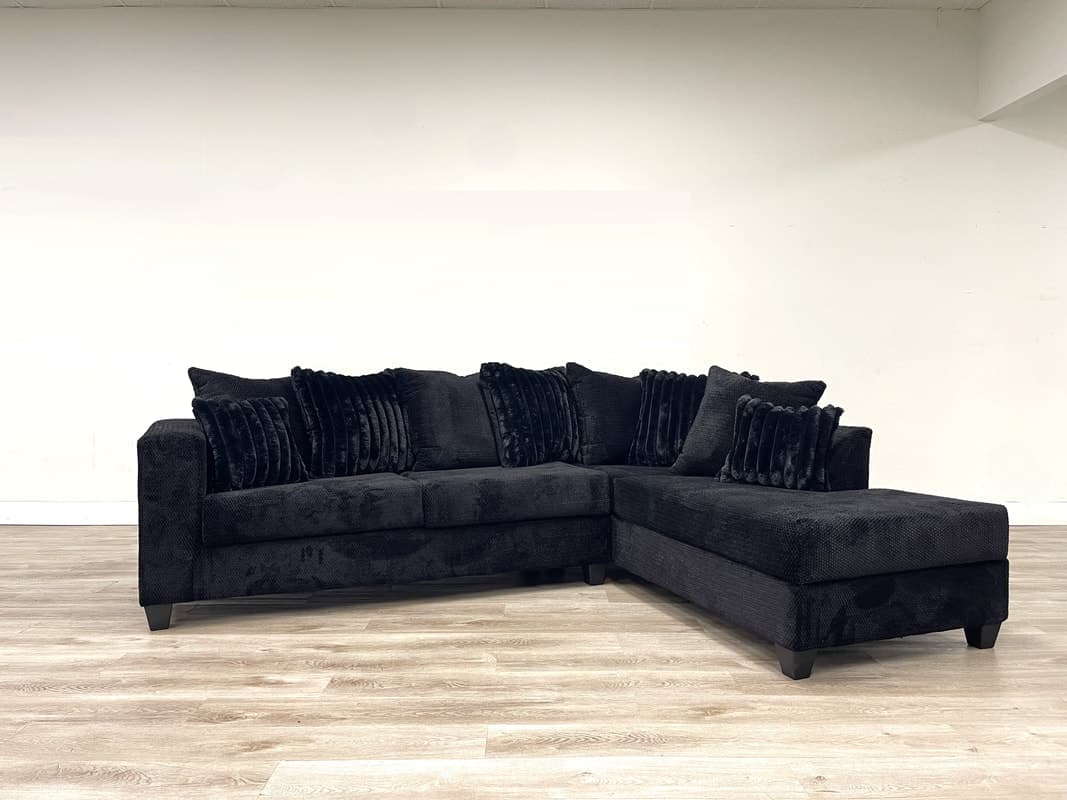 410 Sectional (Black) | image 1