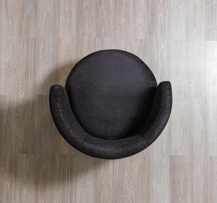 Michelle Black Velvet Chair | image 2