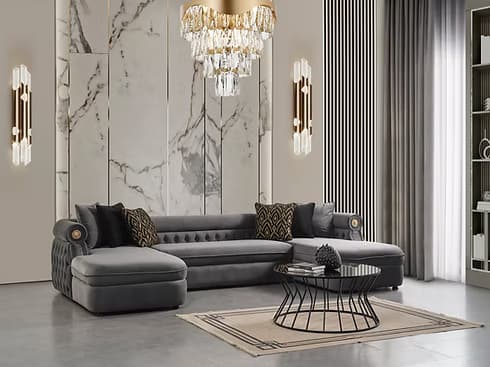 Brooklyn Sectional (Grey) | image 1