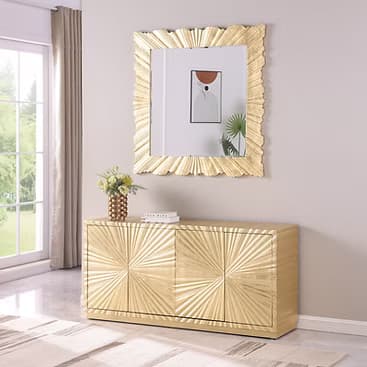 A-C09 Helios Gold Leaf Console | image 1