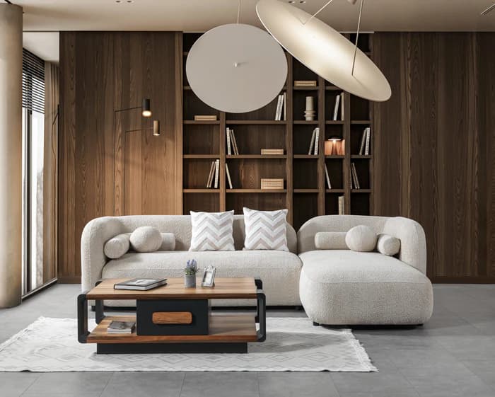 Liva Boucle RAF 110" Sectional | image 4