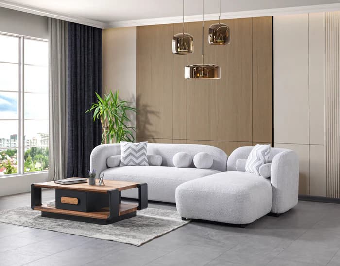 Liva Boucle RAF 110" Sectional | image 5