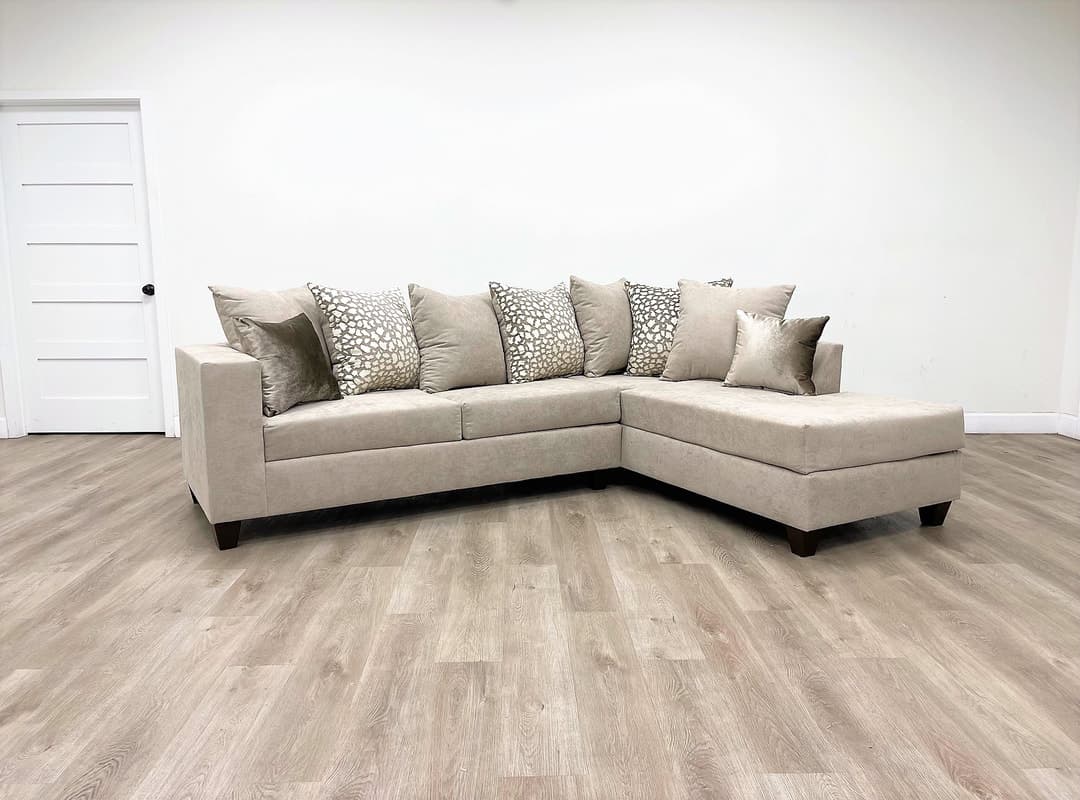110-Hollywood Beige Sectional | image 1