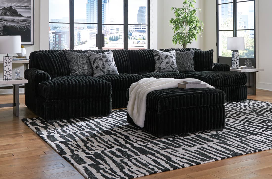 Ashley 981-03 3PC Double Chaise Sectional | image 1