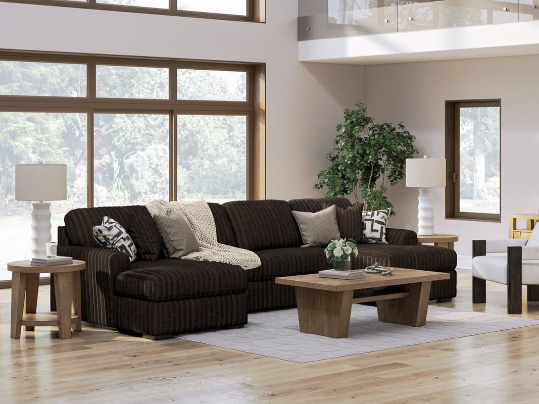 Ashley 981-04 3PC Double Chaise Sectional | image 1