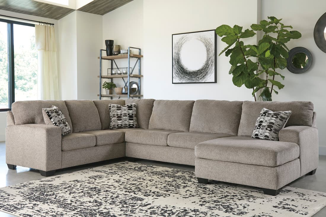 Ashley 807-02 Sectional (Platinum) | image 1