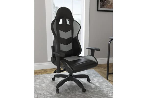Lynxtyn Black/Gray Home Office Desk Chair | image 5