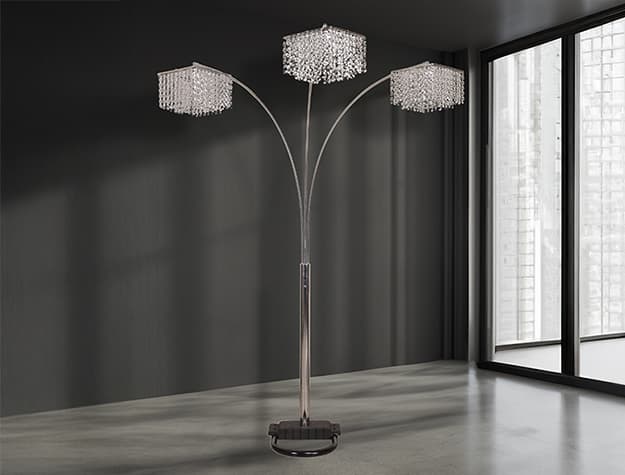 6217F-SV FLOOR LAMP | image 1