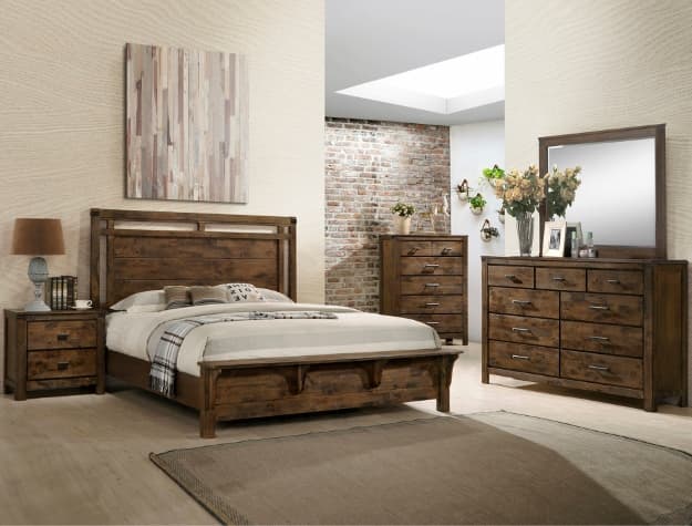 SETB4810 CURTIS PANEL BED GROUP | image 1