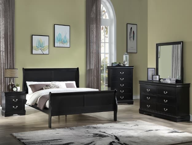 SETB3950 LOUIS PHILIP BEDROOM GROUP | image 1