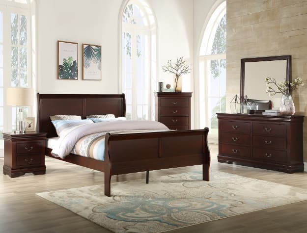 SETB3950 LOUIS PHILIP BEDROOM GROUP | image 2