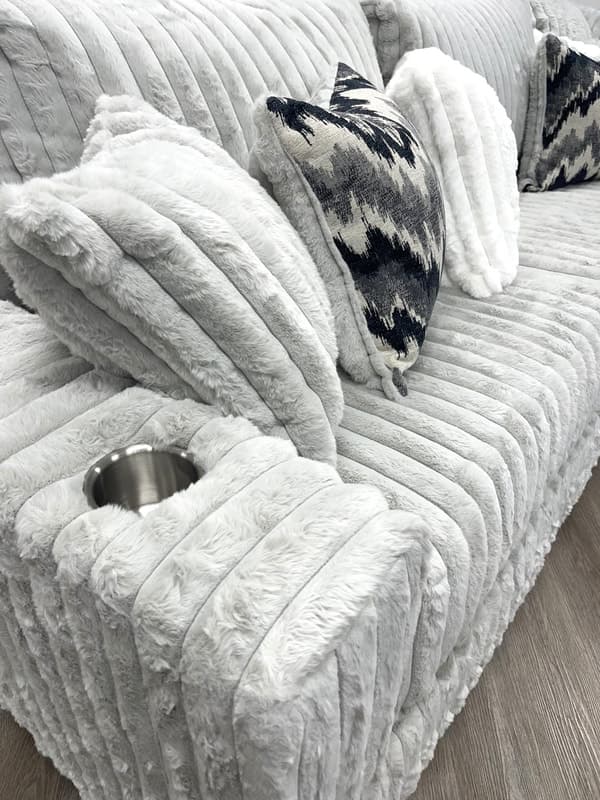 9600 - Gray Sectional (Oversized) | image 2