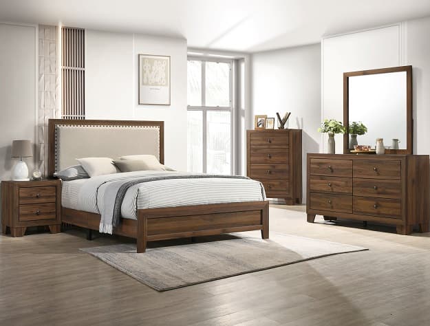 SETB9205 MILLIE UPHOLSTERED BED GROUP | image 2