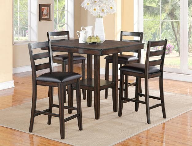 2630SET TAHOE 5-PK COUNTER HEIGHT TABLE SET | image 1