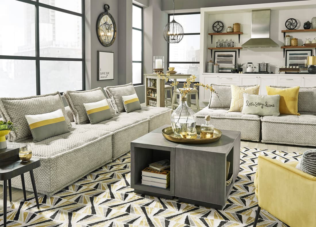 Happy Beige - Modular Accent Chair | image 4