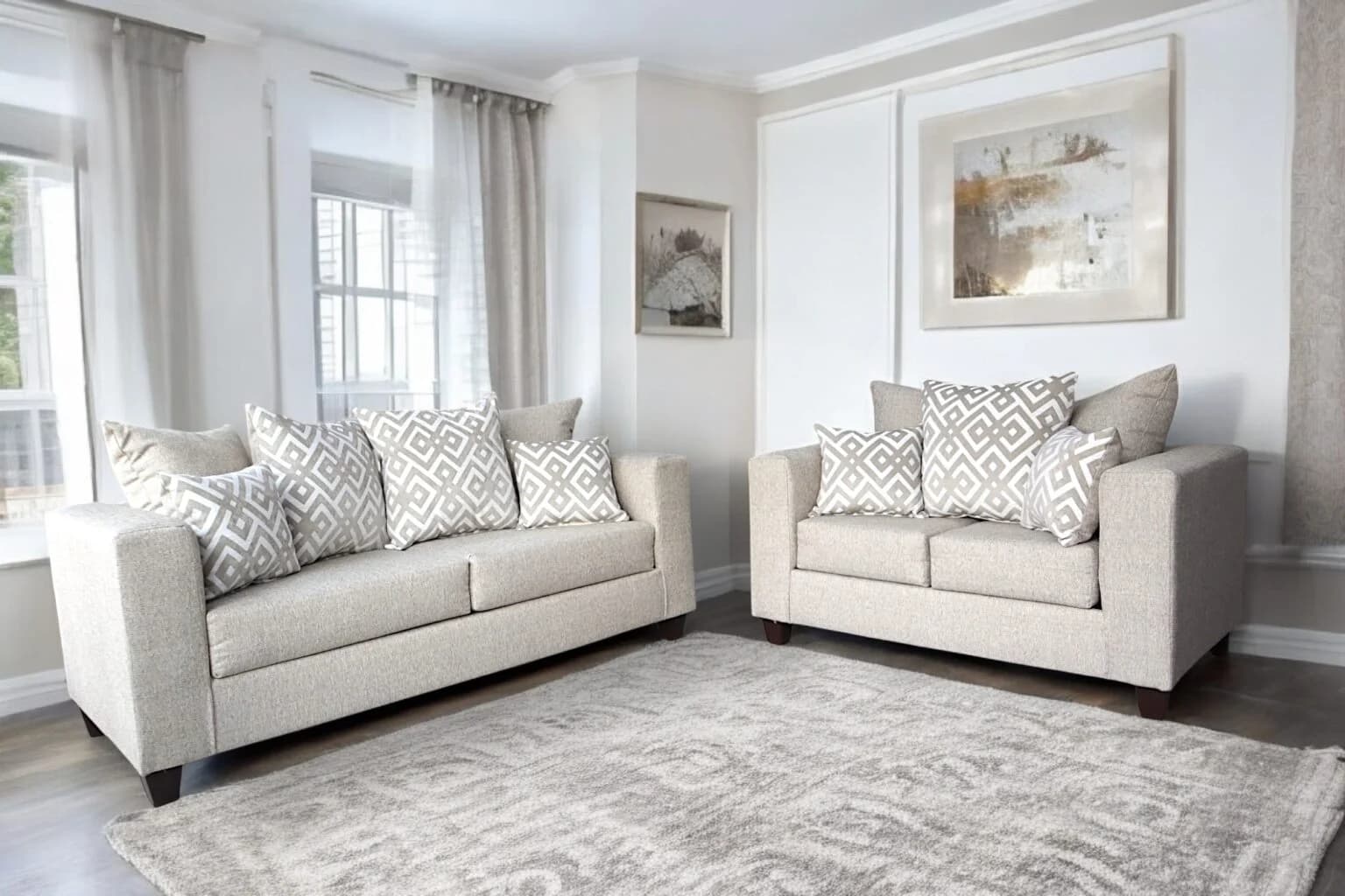 Sofa & Loveseat Cruzeta | image 1