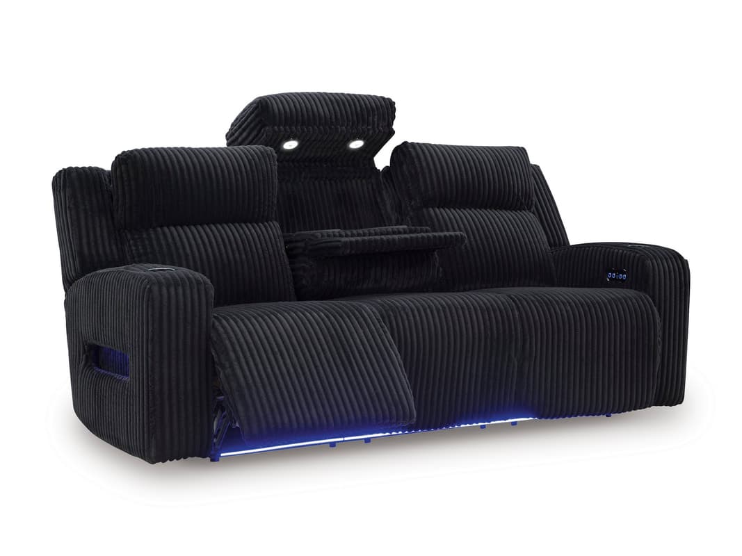 Ashley 642-02 - 2PC or 3PC Power Reclining LED/STEREO Set | image 2