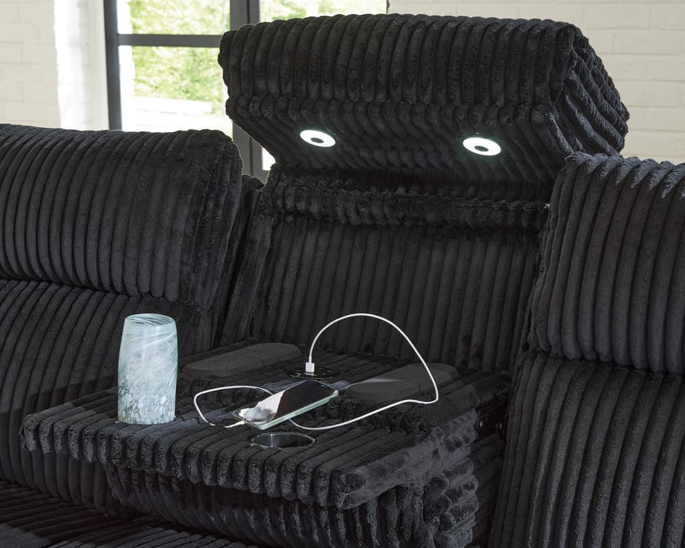 Ashley 642-02 - 2PC or 3PC Power Reclining LED/STEREO Set | image 3
