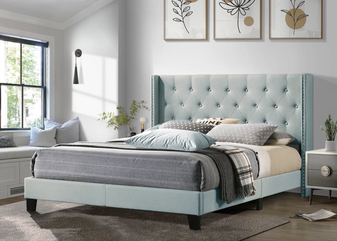 HH720 Platform Bed - Twin, Full, Queen, King | image 1