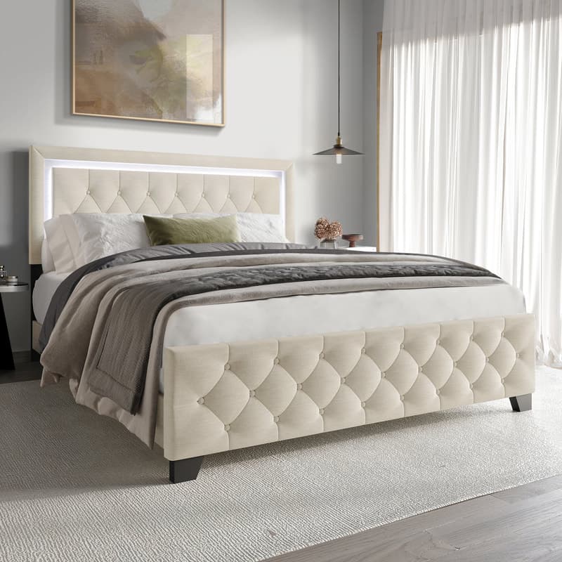 HH260 Platform Bed - Twin, Full, Queen, King | image 1