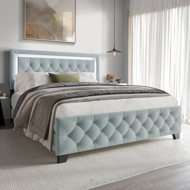 HH280 Platform Bed - Twin, Full, Queen, King | image 1