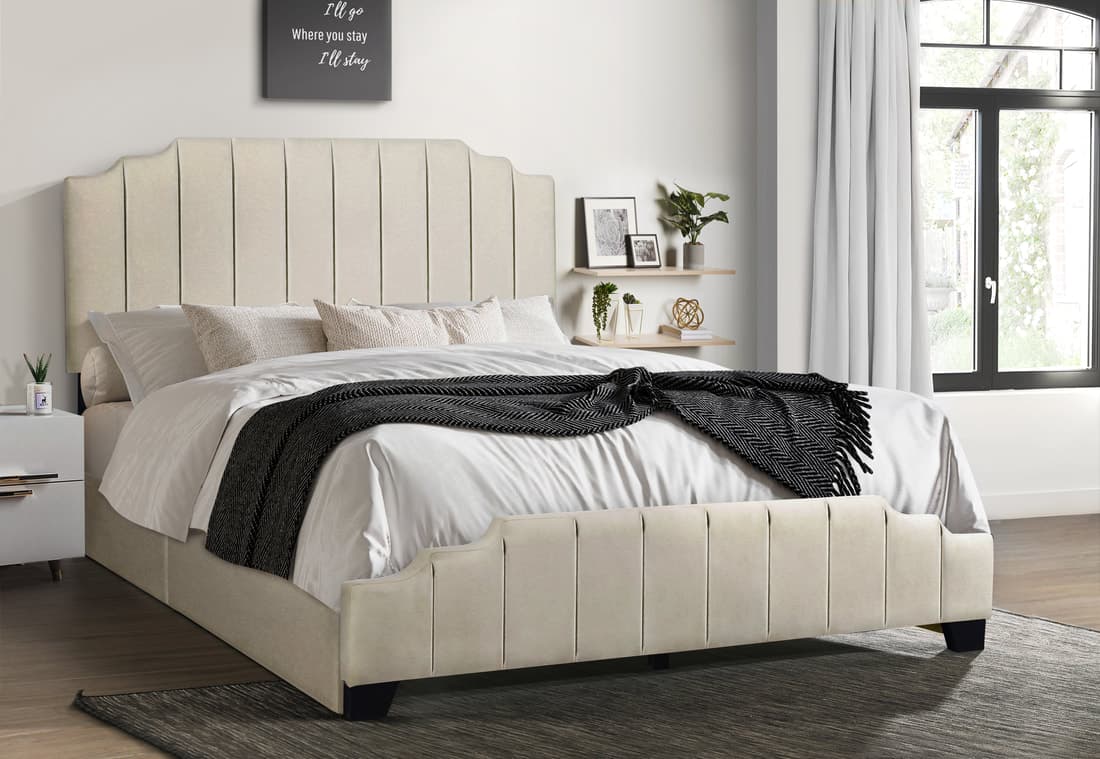 HH975 Platform Bed - Full, Queen, King | image 1