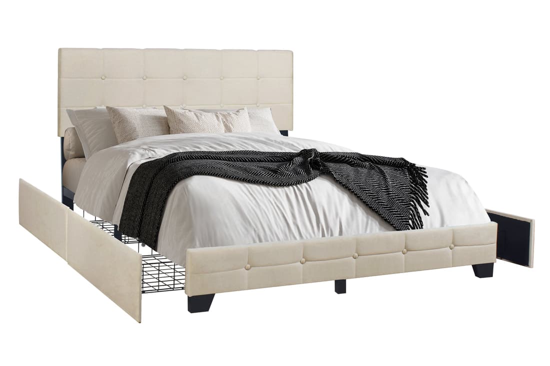 HH995 Platform Bed - Full, Queen, King | image 2