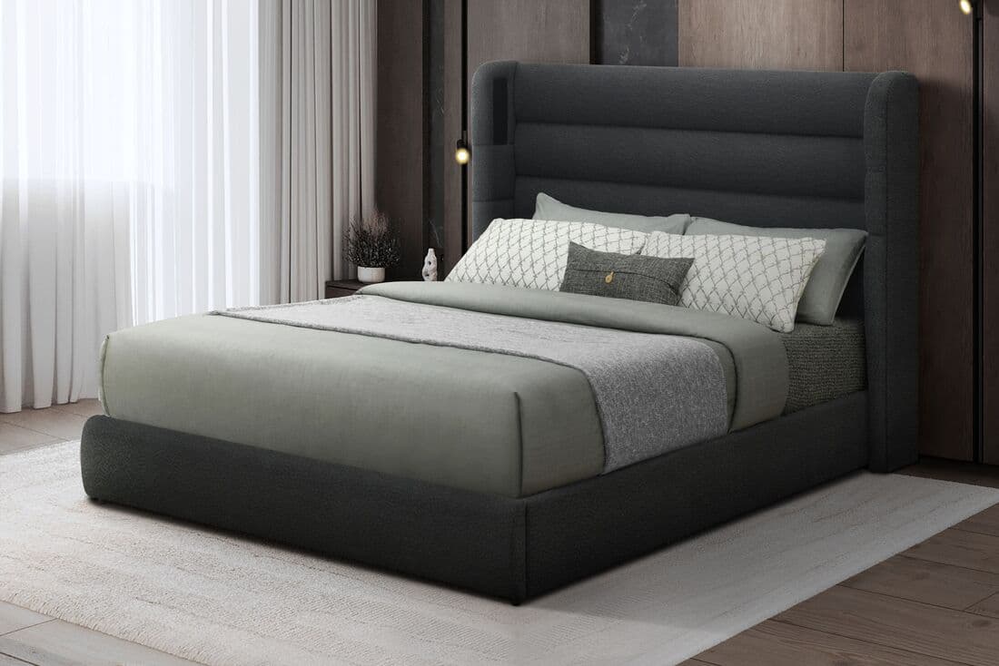 Hero Platform Bed (w/ Bluetooth Speaker) - Queen, King | image 2