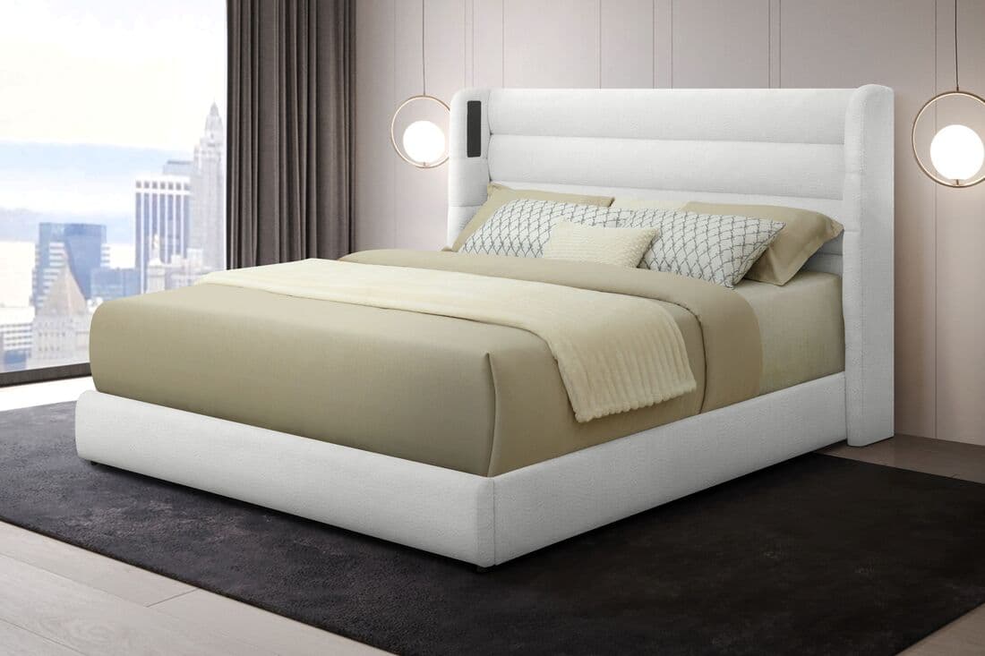 Hero Platform Bed (w/ Bluetooth Speaker) - Queen, King | image 4