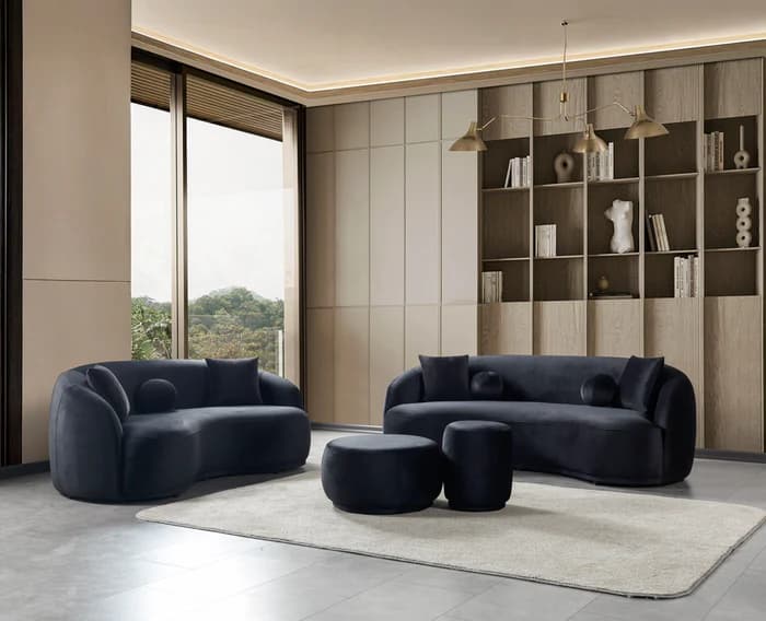 Bonita Boucle Sofa 91" & Loveseat 81" | image 7