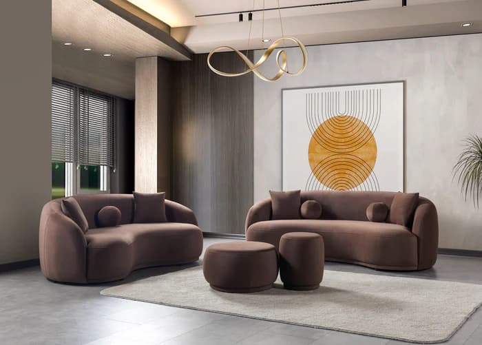 Bonita Boucle Sofa 91" & Loveseat 81" | image 8