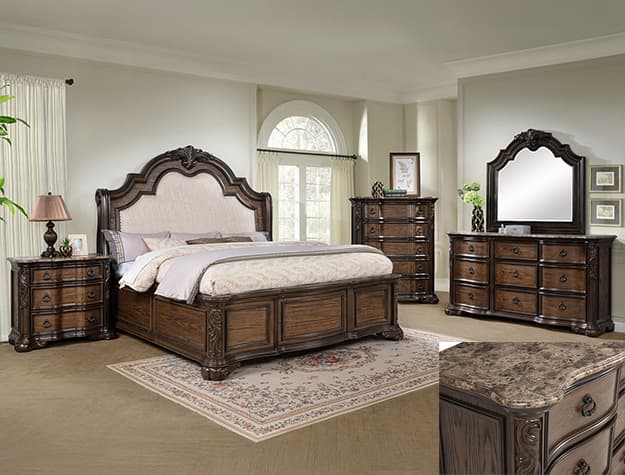 SETB1640 LUDWIG BEDROOM GROUP | image 1