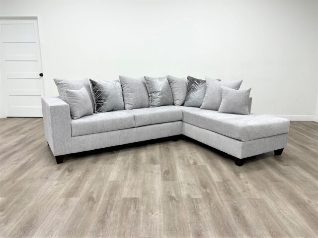 110 - Dove Sectional - Gray