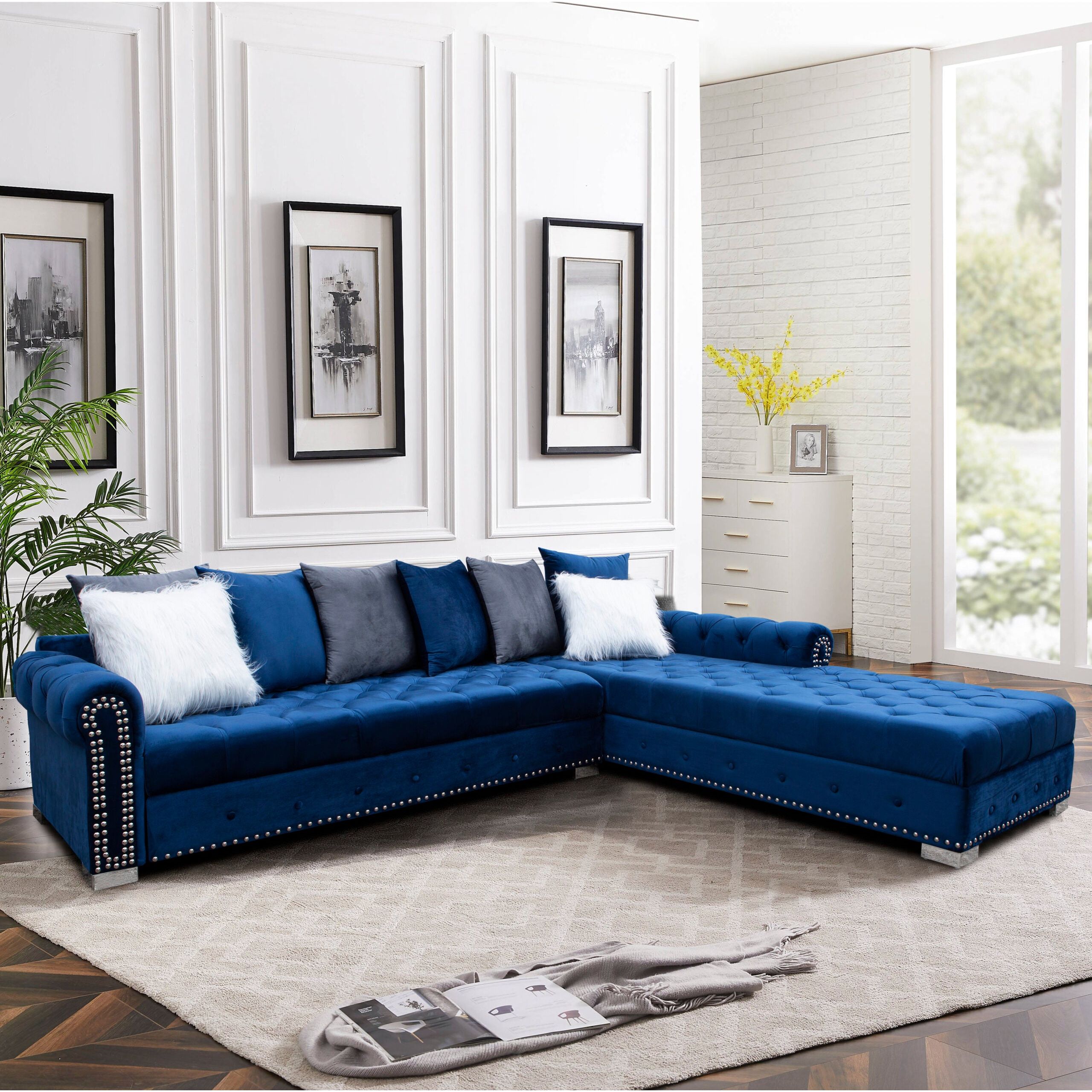 S200 Malibu Sectional (Blue)