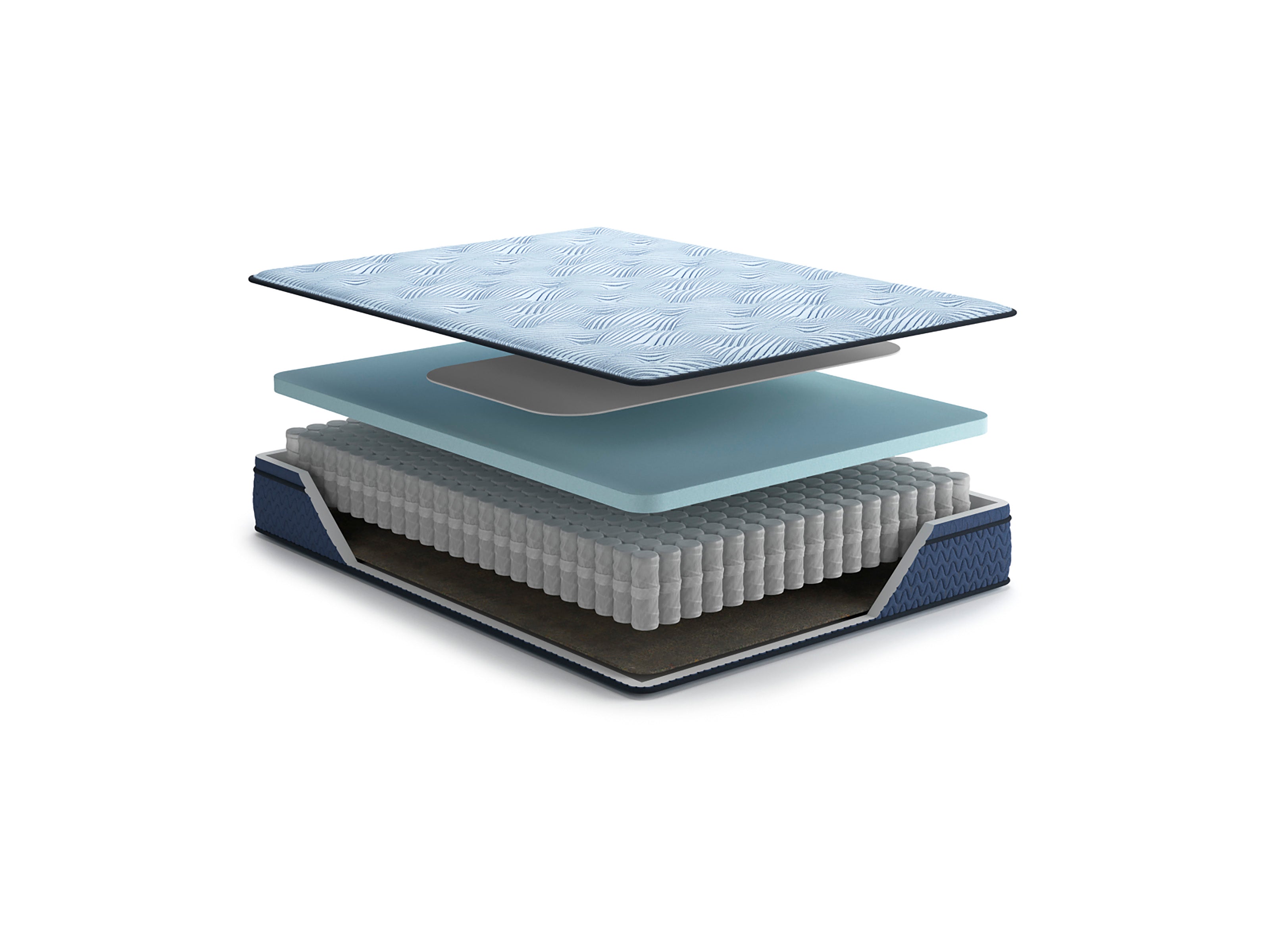 Peak 12 inch Hybrid Mattress with Wrapped Coils and Foam - Image 2