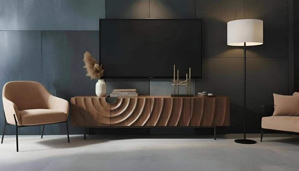Onda TV Console (Walnut) (Clearance)