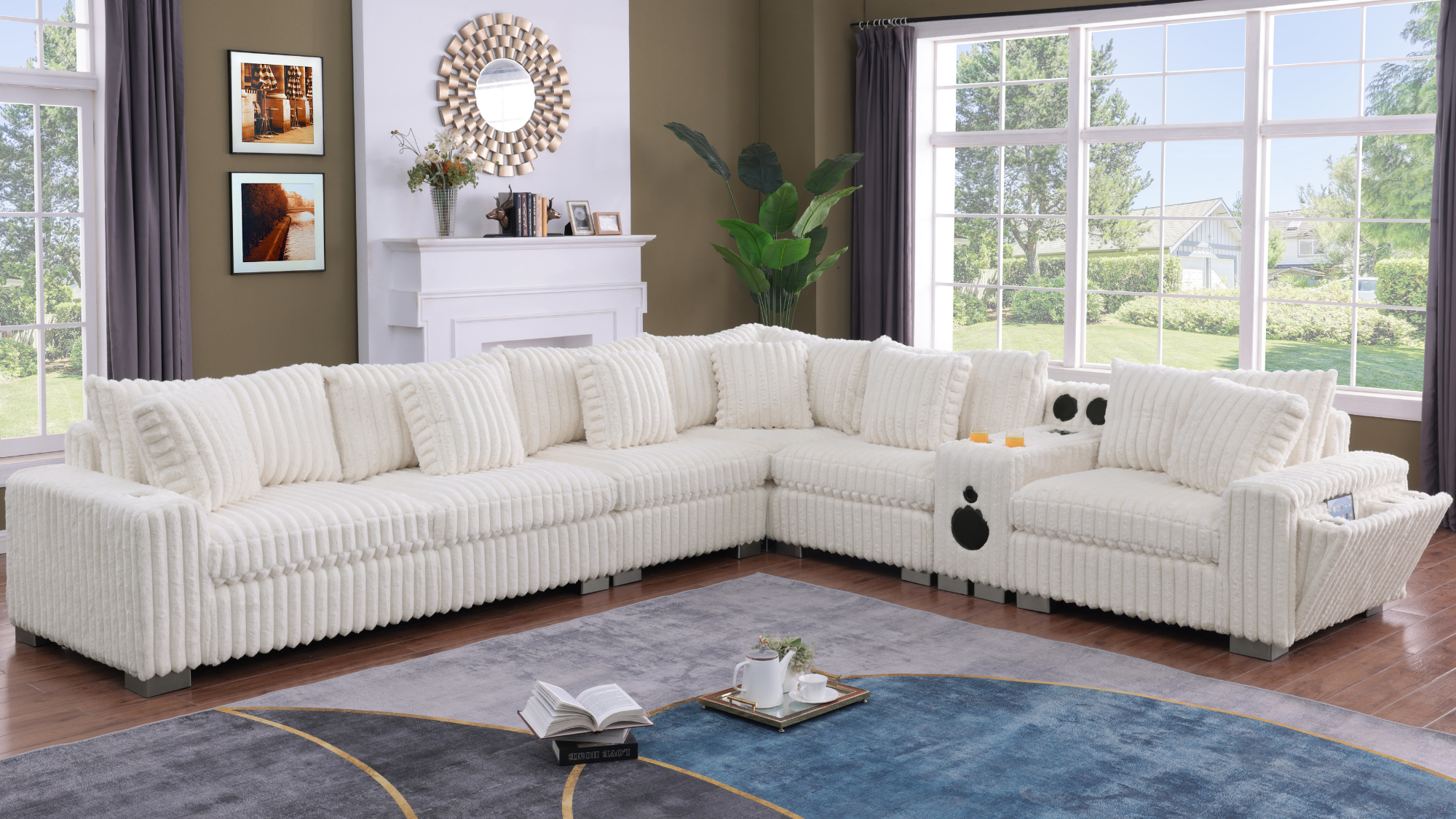 S329 Snuggle Station (Cream) - Image 3