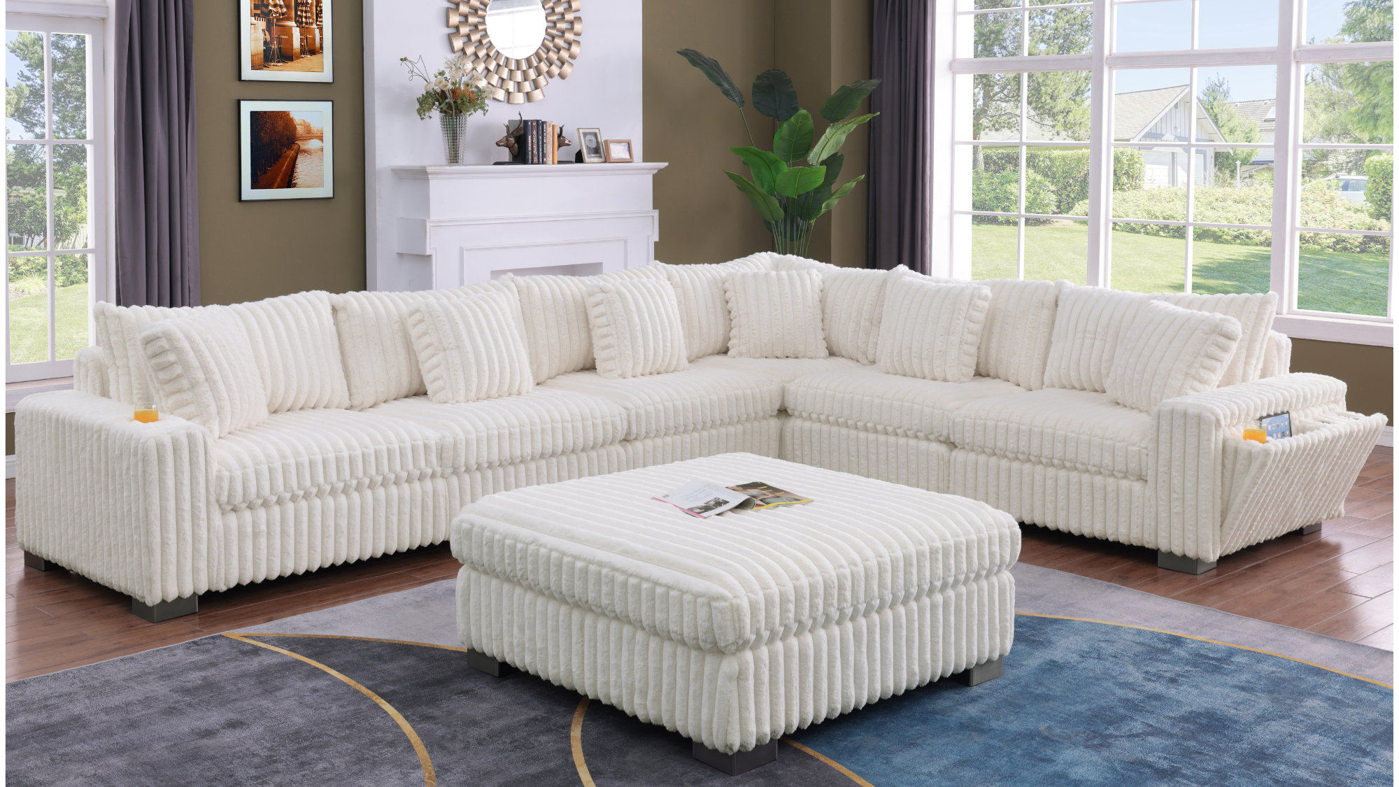 S329 Snuggle Station (Cream) - Image 4