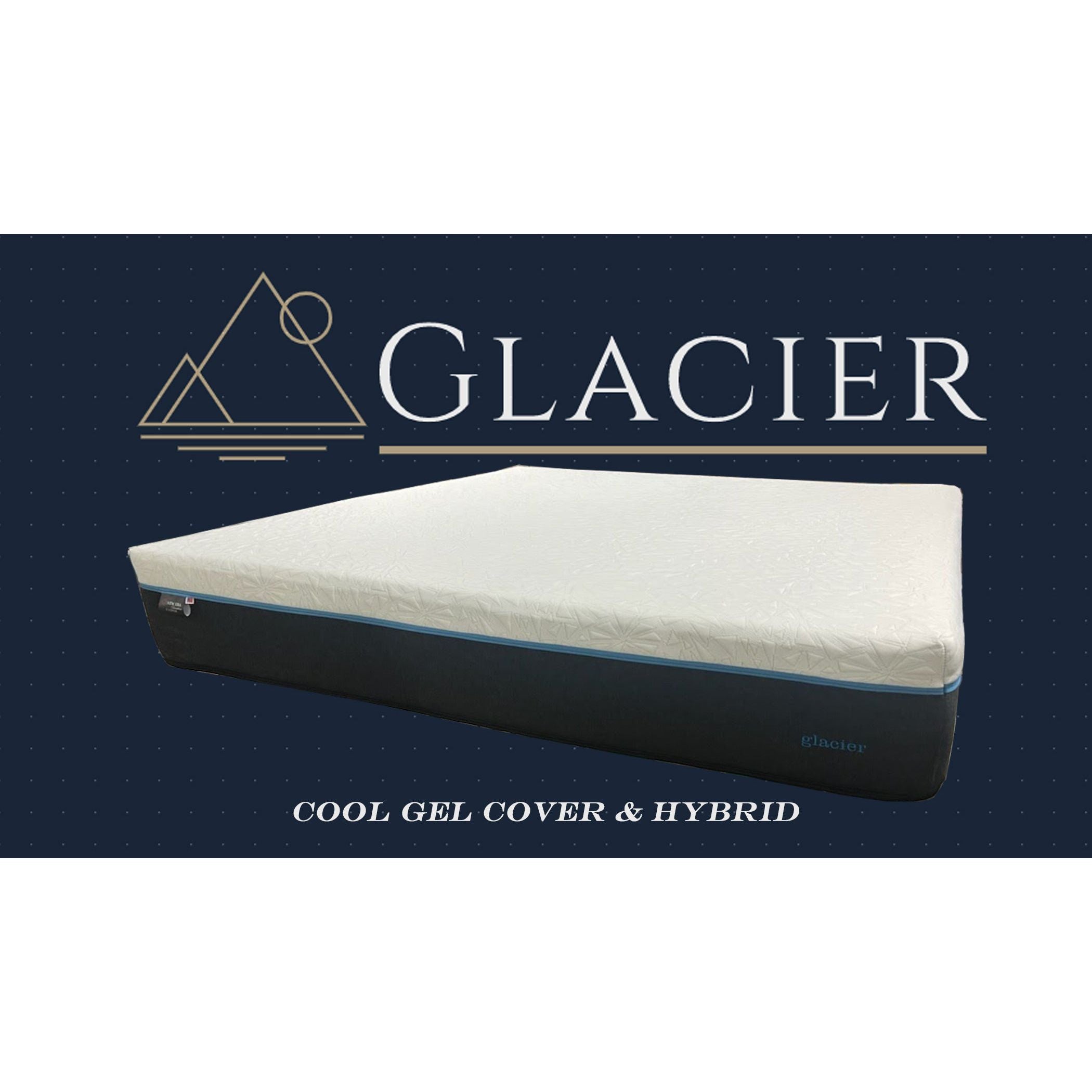 Glacier 12" Gel Hybrid (Cool Gel Cover)